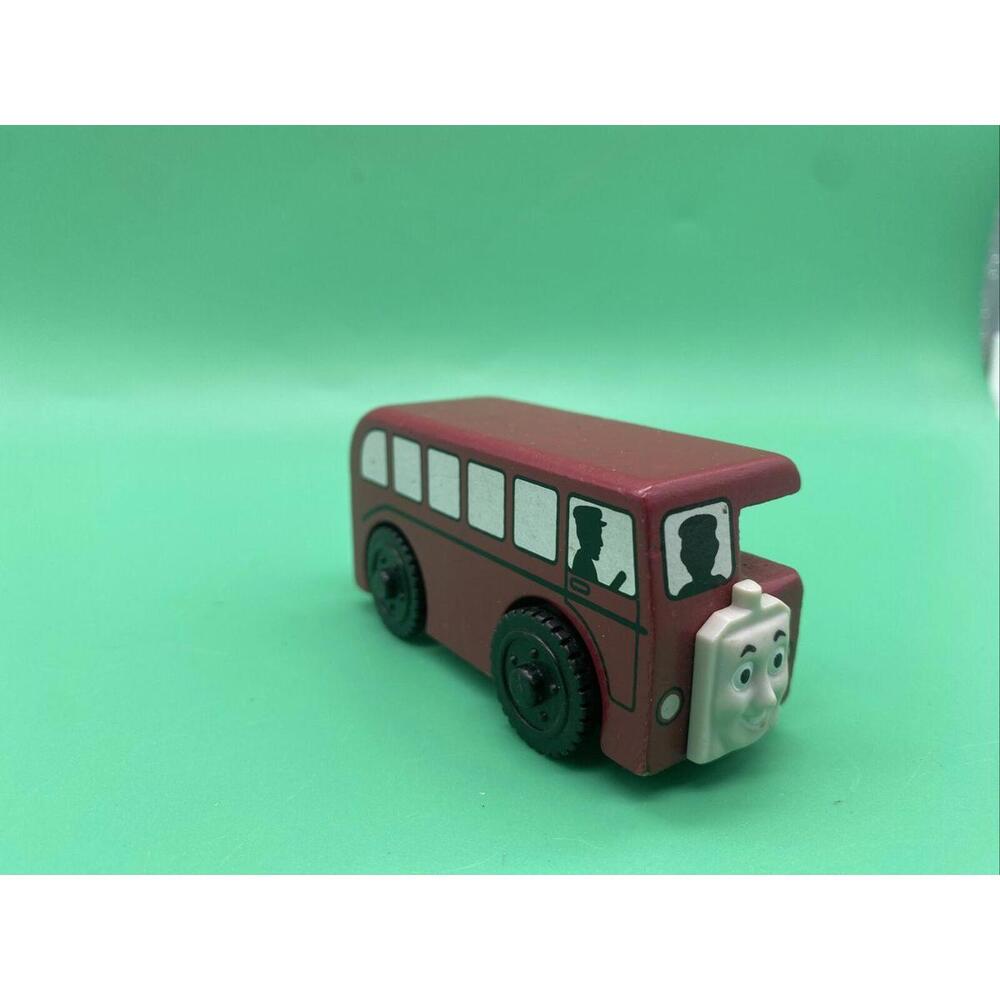 Thomas the Train Bertie Bus Wooden Friends Along Red  2003